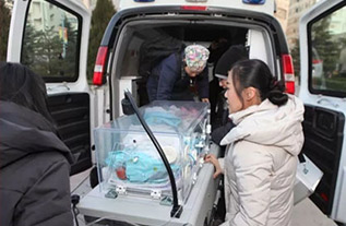 汉源县妇婴监护型护送